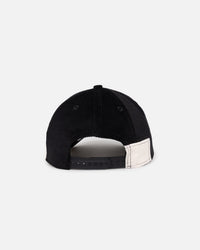 New Era Las Vegas Raiders 'Patchwork Corduroy' 9FORTY A-Frame Snapback Black/Cream