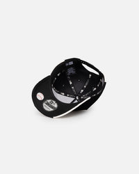 New Era Atlanta Braves 'Patchwork Corduroy' 9FORTY A-Frame Snapback Black/Cream