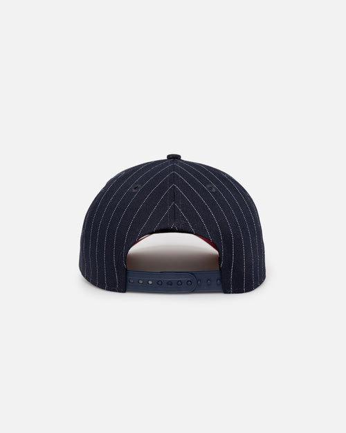 New Era Atlanta Braves '2-Tone Pinstripe' 9FORTY A-Frame Snapback Pinstripe