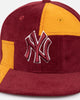 New Era New York Yankees 'Maroon Patchwork Corduroy' 59FIFTY Fitted Maroon/Yellow