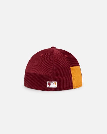 New Era New York Yankees 'Maroon Patchwork Corduroy' 59FIFTY Fitted Maroon/Yellow