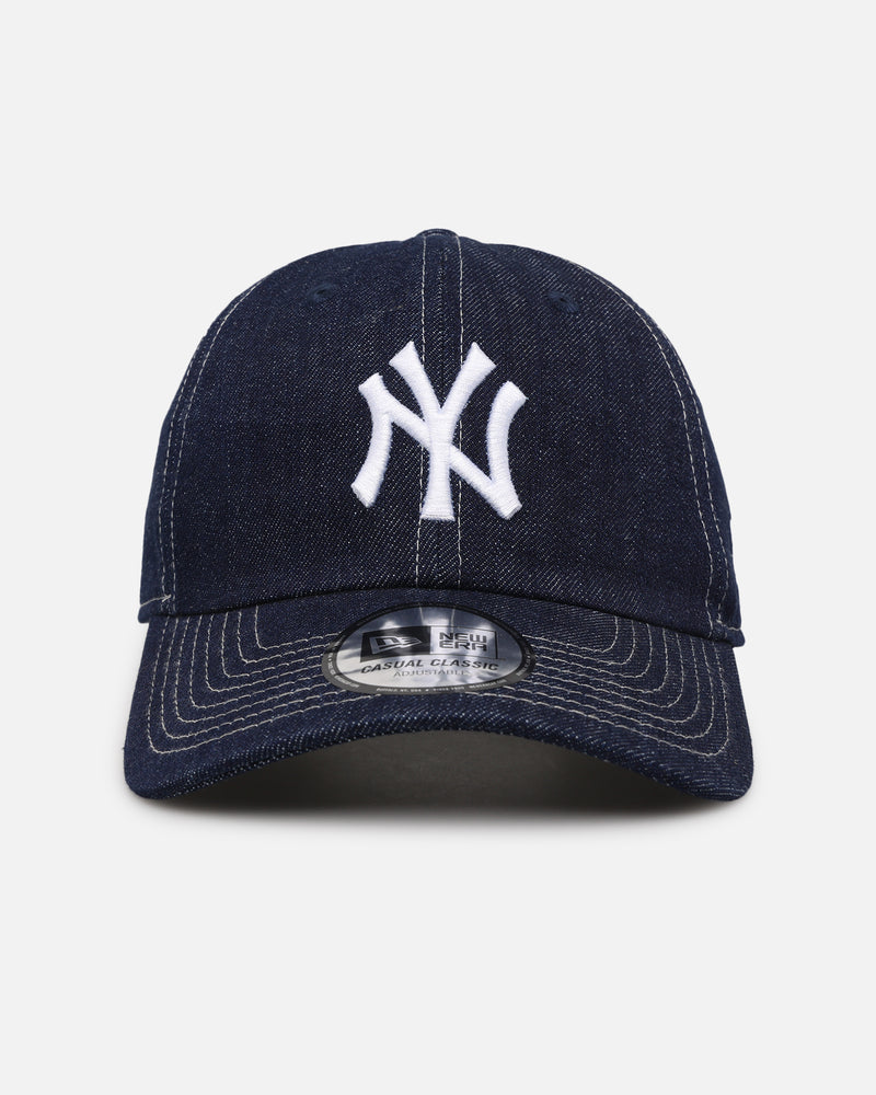 New Era New York Yankees Washed Denim Casual Classic Strapback Blue Washed Denim