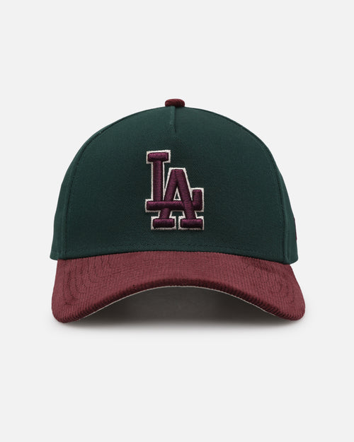 New Era Los Angeles Dodgers 'Rhubarb Cord' 9FORTY A-Frame Snapback Dark Green