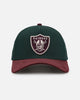 New Era Las Vegas Raiders 'Rhubarb Cord' 9FORTY A-Frame Snapback Dark Green