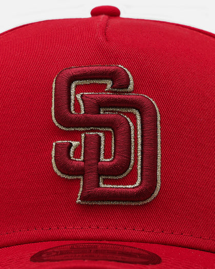 New Era San Diego Padres 'Year Of The Dragon' 9FORTY A-Frame Snapback Scarlet/Gold