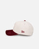 New Era California Angels 'Premium Corduroy Velvet' 9FORTY A-Frame Snapback Chrome White/Cardinal