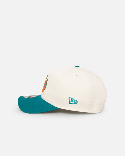 New Era Miami Dolphins 'NFL City Originals' 9FORTY A-Frame Snapback Chrome White/OTC
