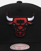 Mitchell & Ness Chicago Bulls Team Colour Logo MVP Snapback Black