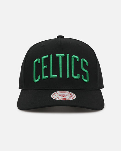 Mitchell & Ness Boston Celtics Team Colour Wordmark MVP Snapback Black