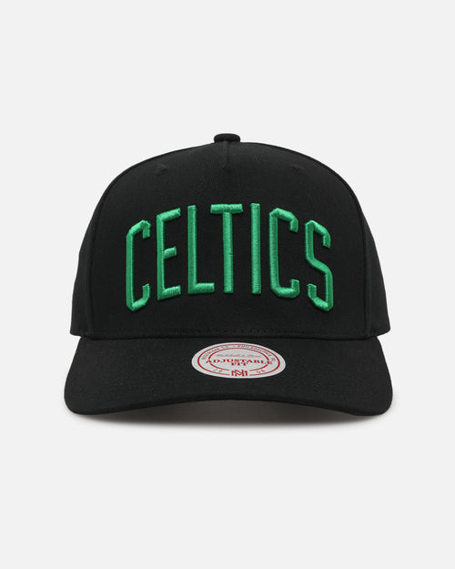Mitchell & Ness Boston Celtics Team Colour Wordmark MVP Snapback Black
