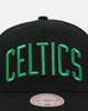 Mitchell & Ness Boston Celtics Team Colour Wordmark MVP Snapback Black