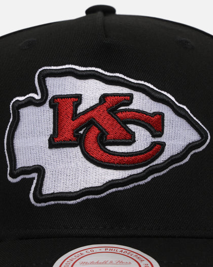 Mitchell & Ness Kansas City Chiefs Team Colour Logo MVP Snapback Black