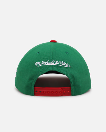 Mitchell & Ness Los Angeles Lakers 'Viva Mexico Script' Deadstock Snapback Green/Red