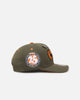 Mitchell & Ness San Antonio Spurs 'Harmony of Hues' Pro Crown Snapback Olive/Orange