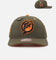 Mitchell & Ness Miami Dolphins 'Harmony of Hues' Pro Crown Snapback Olive/Orange