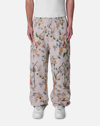 MNML Jacquard Rose Cargo Pants Gold