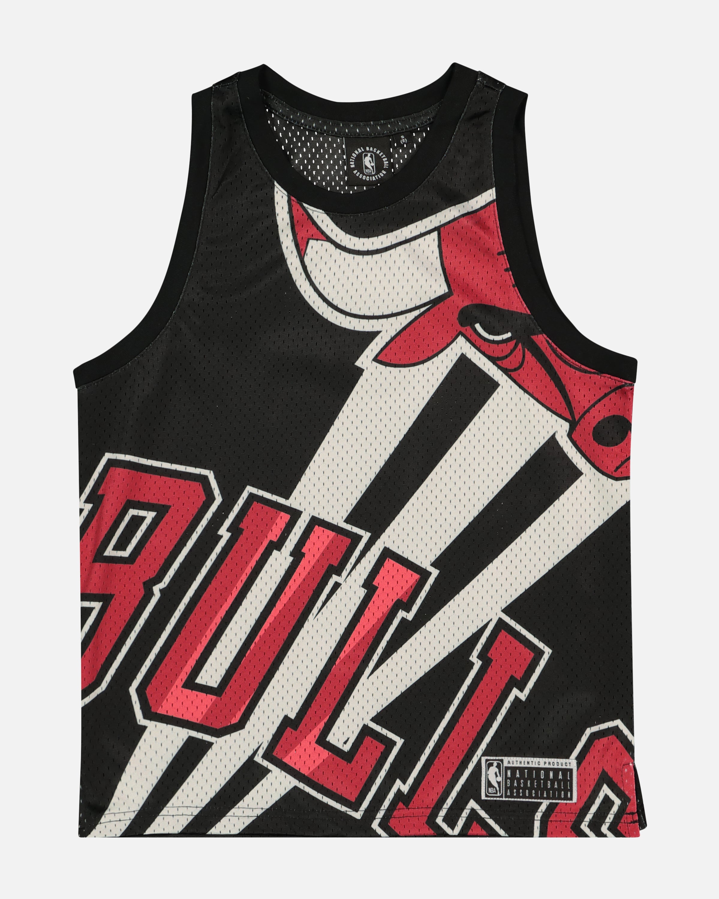 NBA Kids' Chicago Bulls Hedley Mesh Tank Black | Culture Kings
