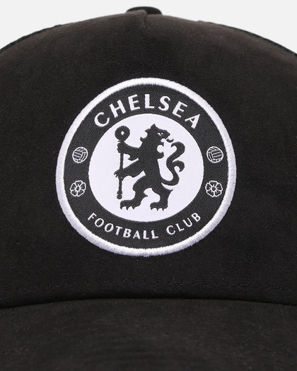 New Era Chelsea Football Club 9FORTY A-Frame Trucker Snapback Black