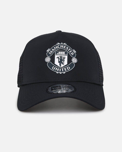 New Era Manchester United 9FORTY A-Frame Trucker Snapback Navy