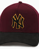 New Era New York Yankees 'Large Chenille' 9FORTY A-Frame Snapback Maroon