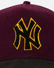 New Era New York Yankees 'Large Chenille' 9FORTY A-Frame Snapback Maroon