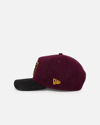 New Era Las Vegas Raiders 'Large Chenille' 9FORTY A-Frame Snapback Maroon