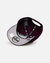 New Era Las Vegas Raiders 'Large Chenille' 9FORTY A-Frame Snapback Maroon