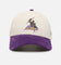New Era Kids' Melbourne Storm 'NRL Retro Corduroy logo' 9FORTY Strapback Chrome White