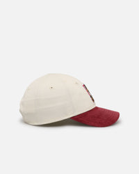 New Era Kids' Brisbane Broncos 'NRL Retro Corduroy logo' 9FORTY Strapback Chrome White