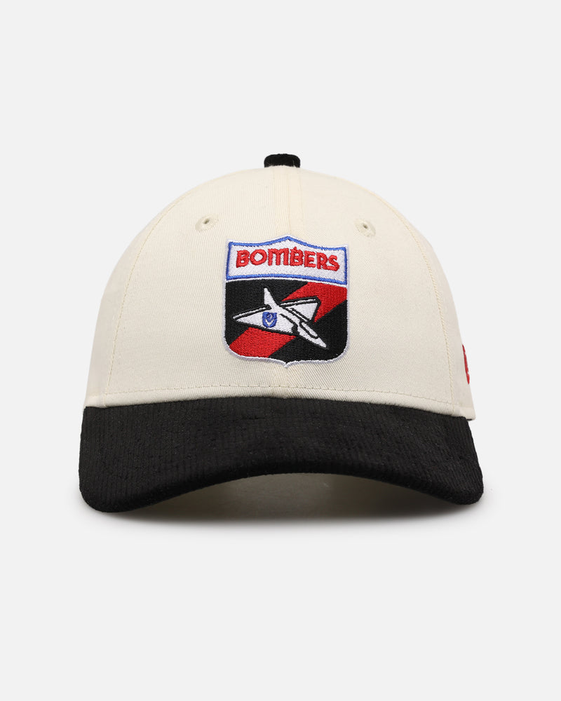 New Era Toddlers Essendon Bombers 9FORTY Stretch Fit Chrome White