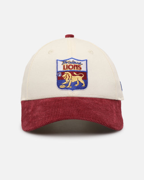 New Era Kids' Brisbane Lions 9FORTY Strapback Chrome White