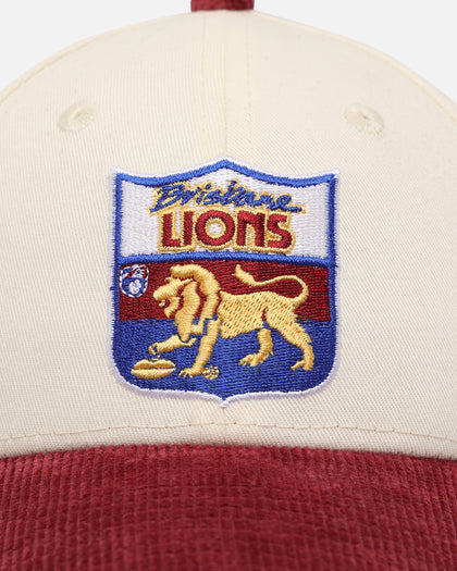 New Era Kids' Brisbane Lions 9FORTY Strapback Chrome White