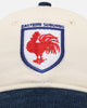 New Era Sydney Roosters 'NRL Retro Corduroy Logo' 9TWENTY Strapback Chrome White