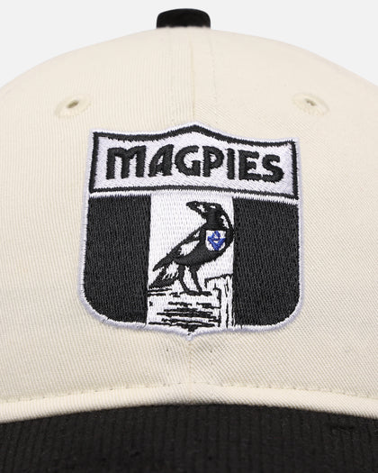 New Era Collingwood Magpies 9TWENTY Strapback Chrome White