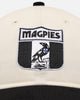 New Era Collingwood Magpies 9TWENTY Strapback Chrome White