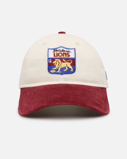 New Era Brisbane Lions 9TWENTY Strapback Chrome White
