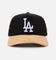 New Era Los Angeles Dodgers 'Corduroy Suede' Pre-Curved Golfer Snapback  Washed Black