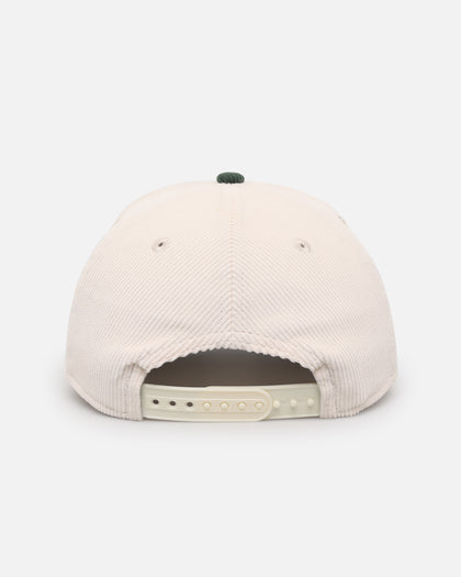 New Era Las Vegas Raiders 'Heritage Golf' Pre-Curved Golfer Snapback Chrome White