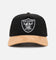New Era Las Vegas Raiders 'Corduroy Suede' Pre-Curved Golfer Snapback  Washed Black