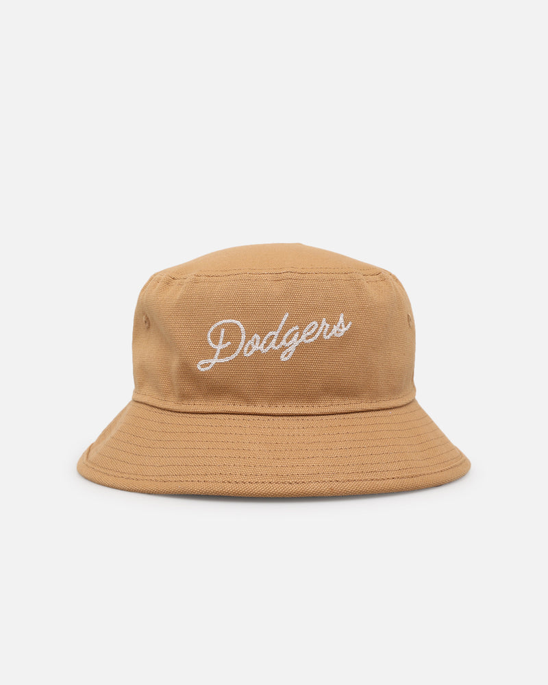 New Era Los Angeles Dodgers 'Wheat Duck Canvas' Bucket Hat Wheat