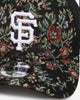 New Era San Francisco Giants 'Black Floral Tapestry' 9FORTY A-Frame Trucker Snapback Tapestry