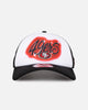 New Era San Francisco 49ers 'Airbrush' 9FORTY A-Frame Trucker Snapback White/OTC