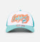 New Era Miami Dolphins 'Airbrush' 9FORTY A-Frame Trucker Snapback White/OTC