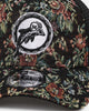 New Era Miami Dolphins 'Black Floral Tapestry' 9FORTY A-Frame Trucker Snapback Tapestry