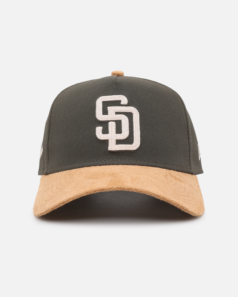 New Era San Diego Padres 'Moss Canvas Wheat' 9FORTY A-Frame Snapback Moss Canvas/Ivory