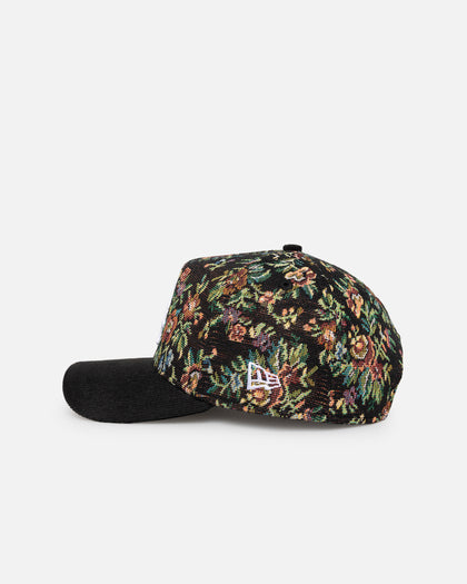 New Era Chicago White Sox 'Black Corduroy Floral Tapestry' 9FORTY A-Frame Snapback Tapestry/Black