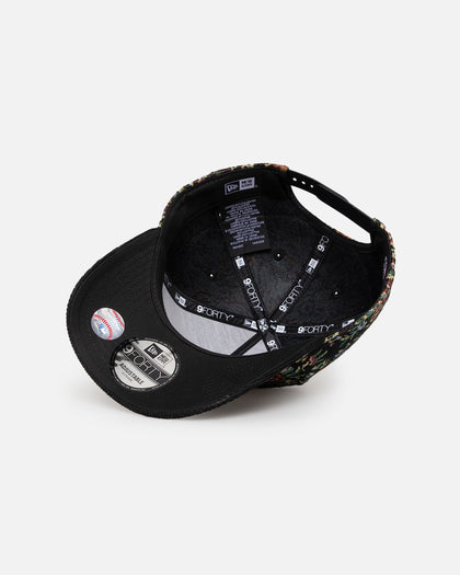 New Era Chicago White Sox 'Black Corduroy Floral Tapestry' 9FORTY A-Frame Snapback Tapestry/Black