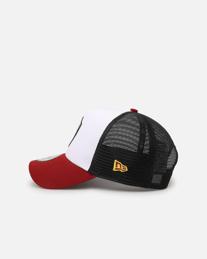 New Era AS Roma 9FORTY A-Frame Trucker Snapback White
