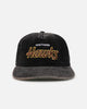 New Era Hawthorn Hawks 'Washed Corduroy' Pre-Curved Golfer Snapback Black/Kelly Green