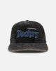 New Era Fremantle Dockers 'Washed Corduroy' Pre-Curved Golfer Snapback Black/Kelly Green